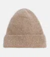 The Row Leomir Cashmere, Alpaca, And Silk Beanie In Neutral