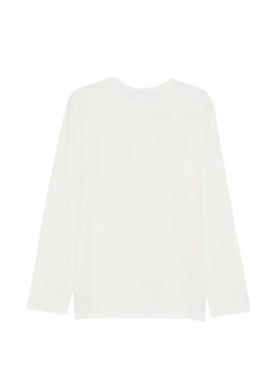 The Row Leon Cotton T-shirt In White