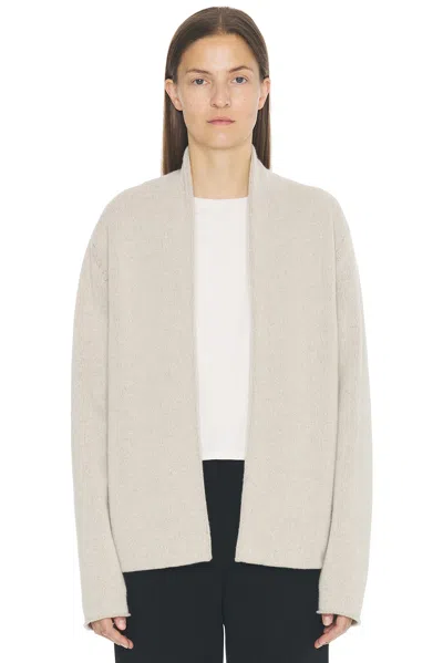 The Row Leriko Cashmere Cardigan In Metallic