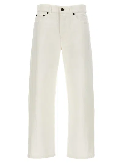 The Row 'lesley' Jeans In White