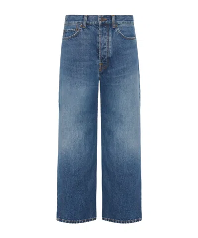 The Row Lesley Straight-leg Jeans In Blue