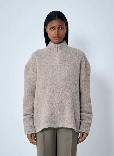 The Row Lethara Sweater In Gray