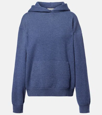 The Row Levine Cashmere Sweatshirt In Purple