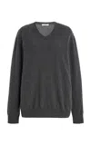 The Row Ligeia Cashmere Sweater In Gray