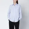 The Row Light Blue Cotton Shirt In Blue