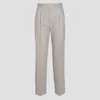 The Row Pantaloni Light Pebble In Light Pebble
