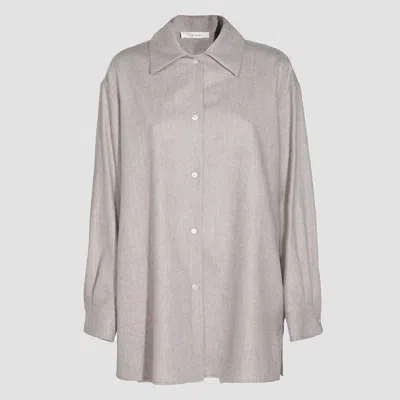 The Row Shirts In Light Pebble