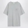 The Row Light Kaddy T-shirt In Brushed In Gray