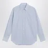 The Row Gavina Cotton Button-down Shirt In Blue