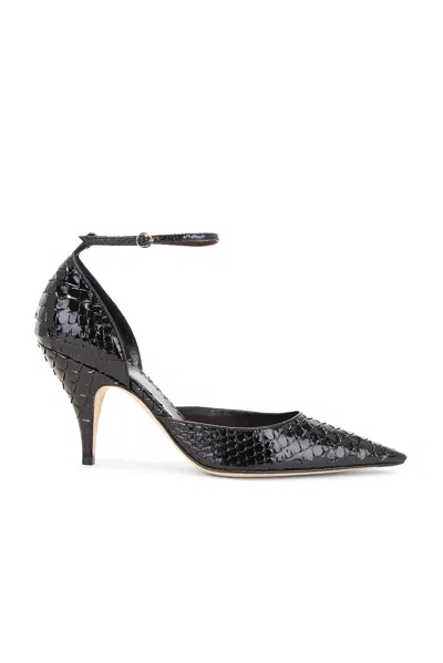 THE ROW LIISA D'ORSAY PYTHON PUMPS