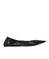 The Row Liisa Leather Ballet Flats