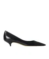 The Row Liisa Kitten Heel Pumps In Black