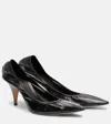 The Row Liisa Brown Leather Pumps