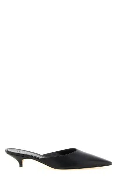 The Row 'liisa' Mules In Black