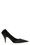 The Row Liisa Brown Leather Pumps