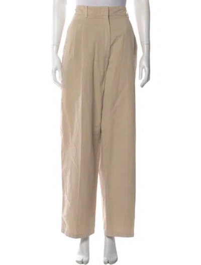 Pre-owned The Row Lilas Wide Leg Pants W/ Tags In Neutral