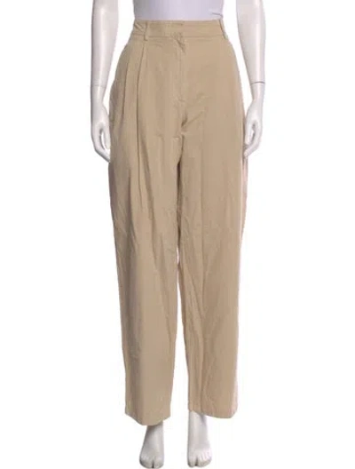 Pre-owned The Row Lilas Wide Leg Pants W/ Tags In Neutral