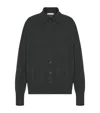 The Row Lillia Cardigan In Cashmere In Black