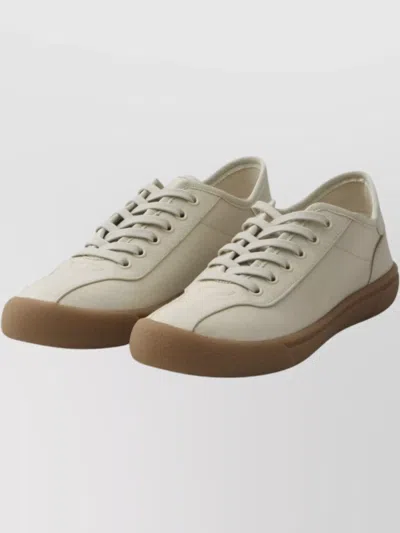 The Row Linen And Viscose Canvas Sneakers