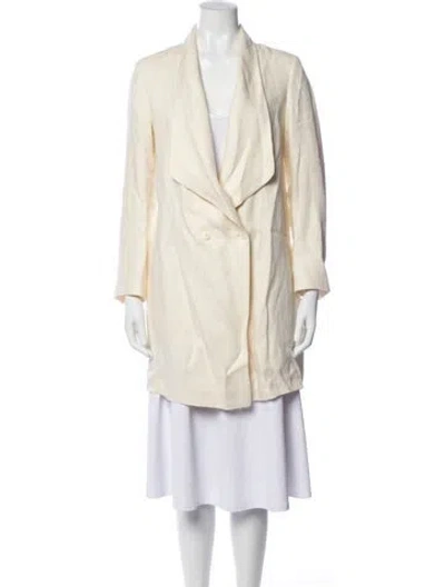 Pre-owned The Row Linen Blazer In Neutrals