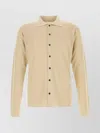 The Row Beige Linen Blend Lorde Cardigan