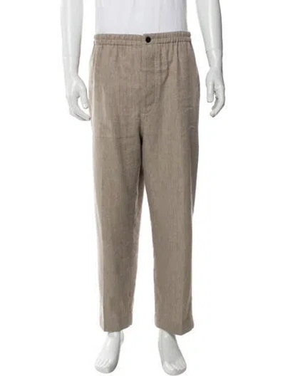 Pre-owned The Row Linen Pants In Neutral