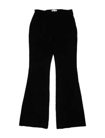 Pre-owned The Row Linen Wide Leg Pants In Black