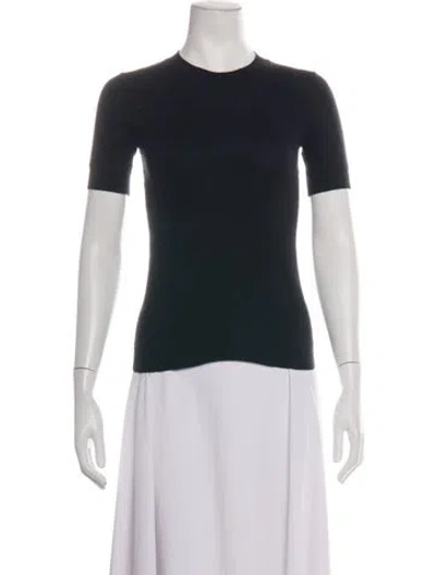 Pre-owned The Row Linnea Cashmere Sweater In Black