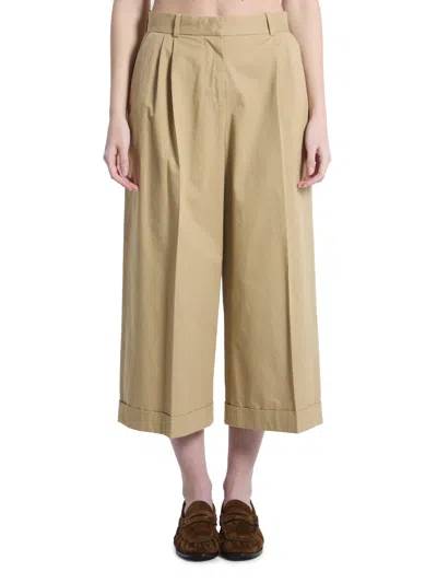 The Row Lior Pants In Brown