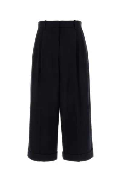 The Row Lior Wool Pant In Blue