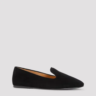 The Row Loafers Black