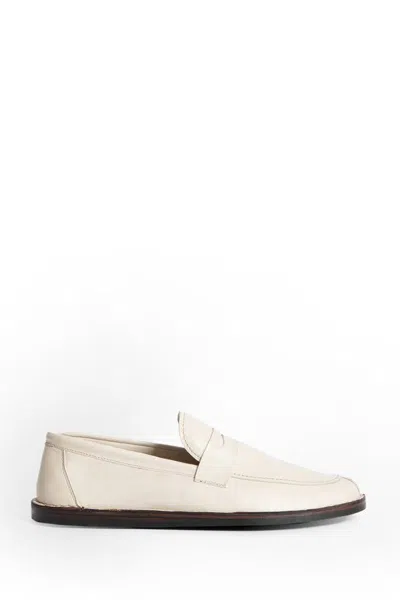 The Row Loafers In Off-white