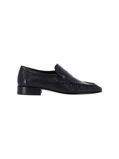 The Row Loafers "soft" In Black