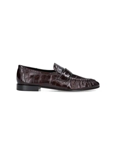 The Row Loafers "soft" In Brown
