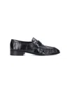 The Row Soft Eel Loafers 25 In Black  