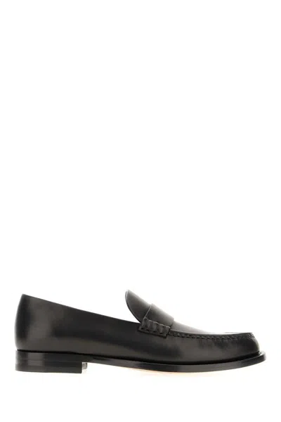 The Row Loavers In Black