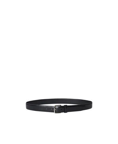 The Row Logo Belt In Black