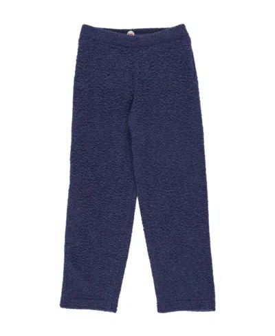The Row Logo Casual Pants In Blue