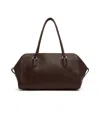 The Row Logo Handbag In Black