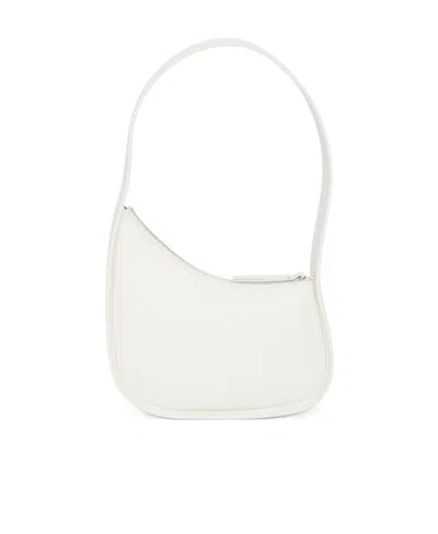 The Row Logo Handbag In White