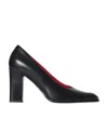 The Row Logo High Heels In Black