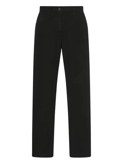 THE ROW LOGO-PATCH JEANS