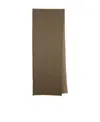 The Row Rectangular Scarf In Green