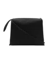The Row Logo Shoulder Bag In Black