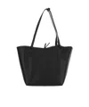 The Row Logo Shoulder Bag In Black