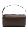 The Row Logo Shoulder Bag In Black
