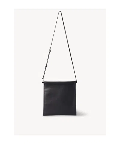 THE ROW LOGO SHOULDER BAG