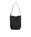 The Row Logo Shoulder Bag In Black