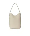 The Row Logo Shoulder Bag In Nude