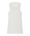 The Row Logo Vest In White